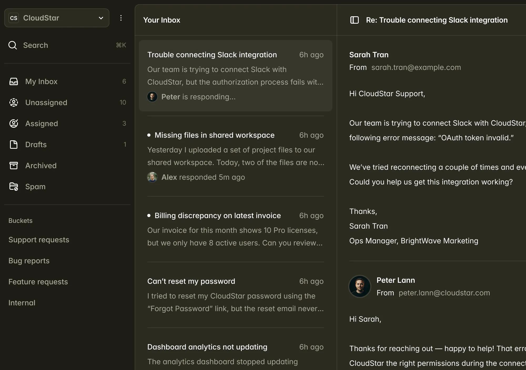 Project screenshot